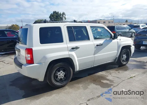 2009 Jeep Patriot Sport из США, поврежденный, VIN 1J8FT28B89D165425